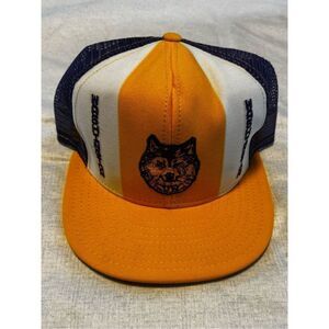 Washington Huskies University Hat Cap AJD Lucky Stripe Snapback Vintage